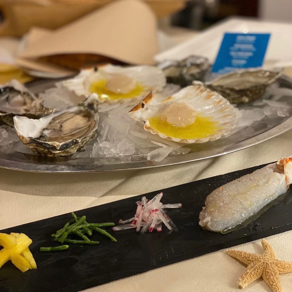 Selezione di tartare e crudi